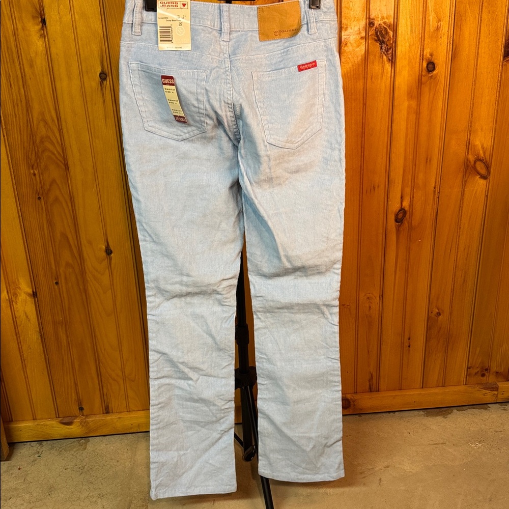 Guess Dusty Blue Frost Corduroy Jeans - Picture 6 of 8
